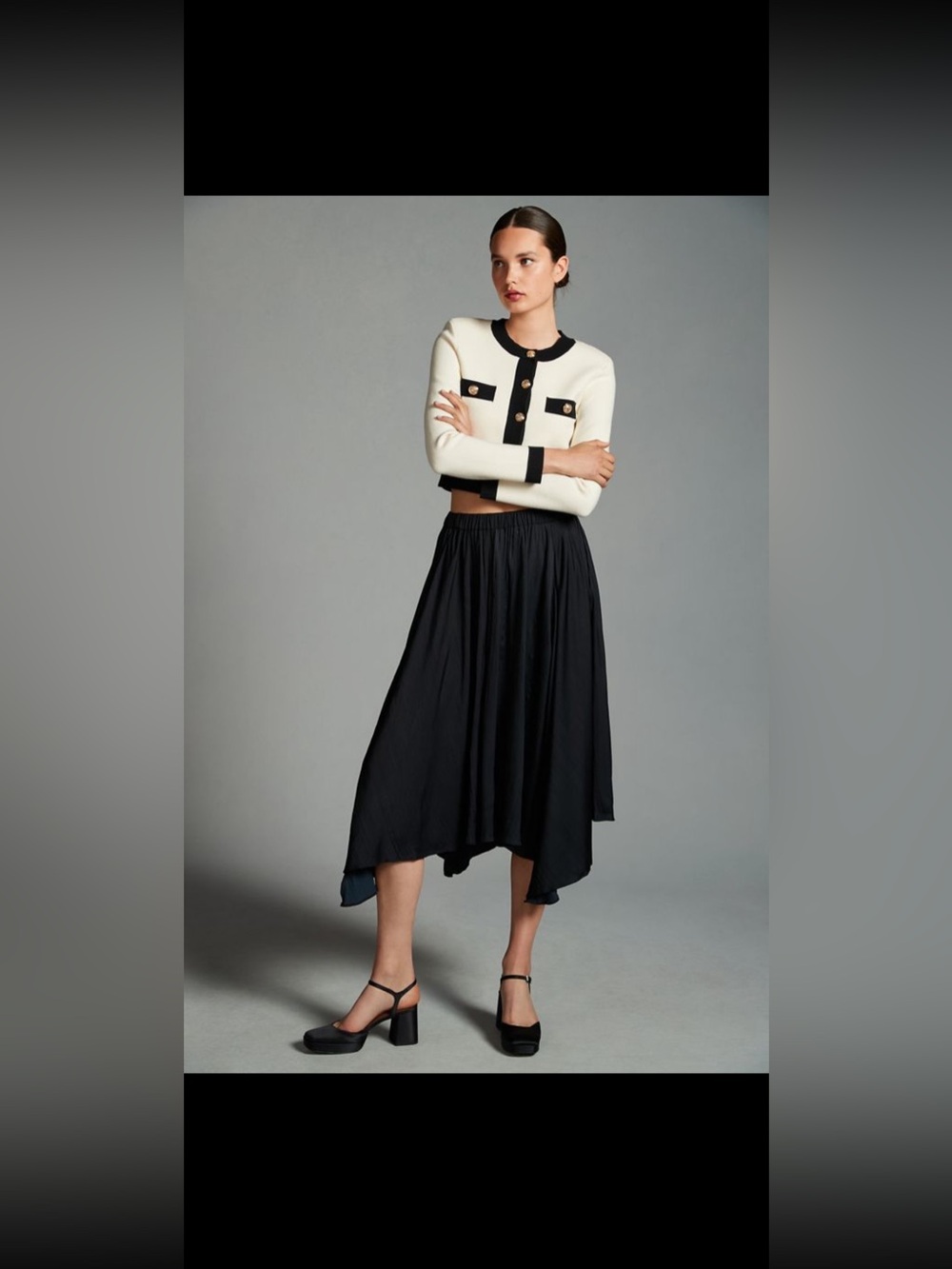 Anthropologie Sleek A-Line Skirt